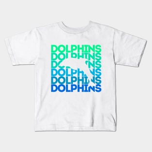 Vintage Dolphin Kids T-Shirt